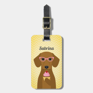 Etiquetas de equipaje de Dachshund