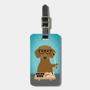 Etiquetas de equipaje de Dachshund