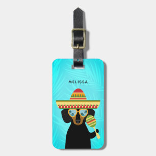 Etiquetas de equipaje de Dachshund