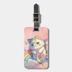 Etiquetas de equipaje de gato