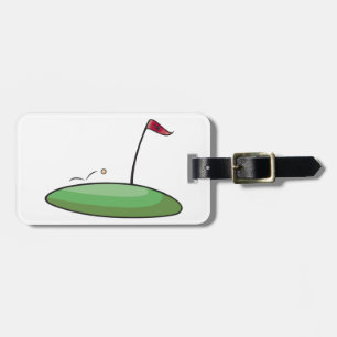 Etiquetas de equipaje de green de golf
