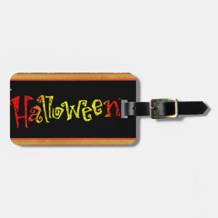 Etiquetas de equipaje de Halloween