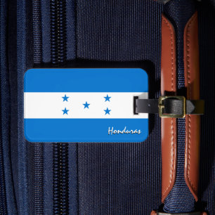 Etiquetas de equipaje de Honduras, bandera patriót