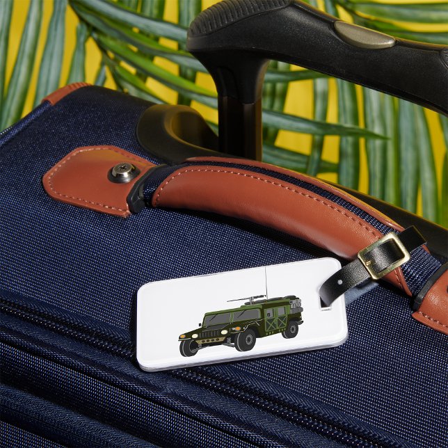 Etiquetas de equipaje de Hummer militar (Subido por el creador)
