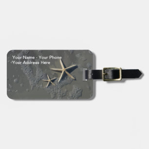 Etiquetas de equipaje de la playa