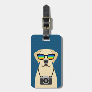 Etiquetas de equipaje de Labrador Recuperador