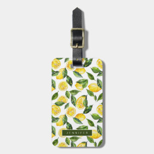 Etiquetas de equipaje de Lemons