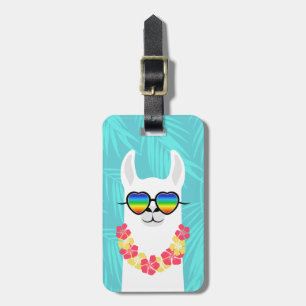Etiquetas de equipaje de Llama