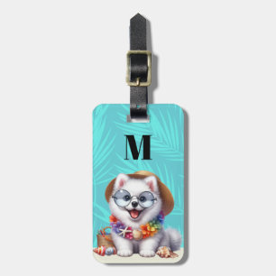 Etiquetas de equipaje de perro Samoyedo