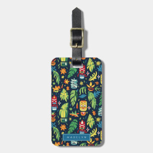 Etiquetas de equipaje de Tiki de Hawái