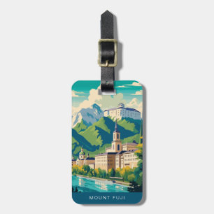 Etiquetas de equipaje de viaje a Salzburgo Austria