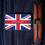 Etiquetas de equipaje del Reino Unido, patriotas B<br><div class="desc">Etiqueta del equipaje: maleta británica de bandera y de vacaciones del Reino Unido,  etiquetas de equipaje - amor a mi país,  viajes,  patriotas nacionales / hinchas deportivos</div>