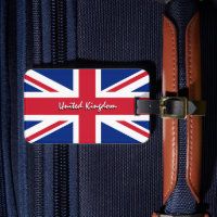 Etiquetas de equipaje del Reino Unido, patriotas B