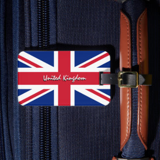 Etiquetas de equipaje del Reino Unido, patriotas B