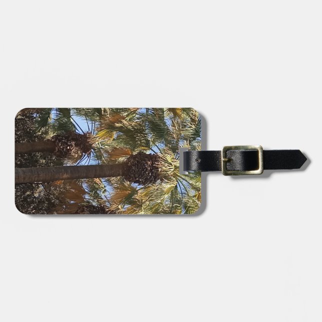 Etiquetas de equipaje Palm Trees (Frente Horizontal)