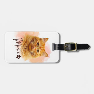 Etiquetas de equipaje para amantes de gatos divert