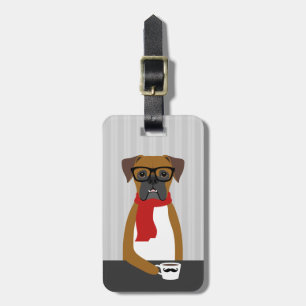 Etiquetas de equipaje para perros Boxer