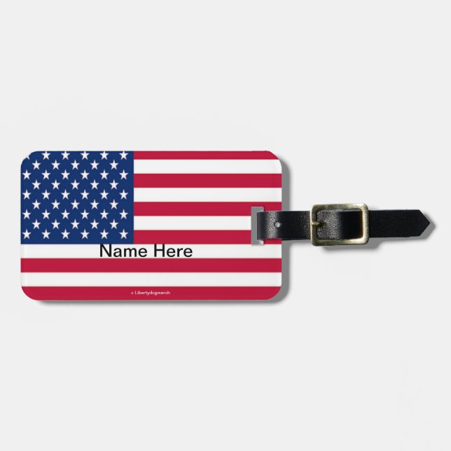 ETIQUETAS DE EQUIPAJE PATRIOTAS - PERSONALIZABLE - (Frente Horizontal)