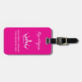 Etiquetas de equipaje personalizadas Color Pop Pin