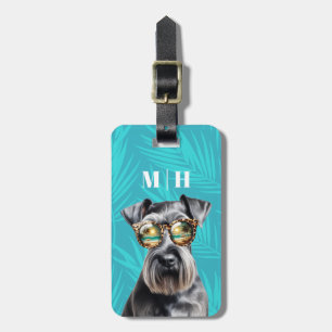 Etiquetas de equipaje Schnauzer