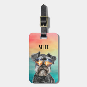Etiquetas de equipaje Schnauzer