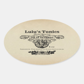 Etiquetas de estilo apotecario