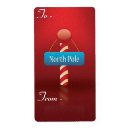 Etiquetas de etiquetas de regalo para navidades
