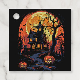 Etiquetas de Favor de Casa Amarradas Y Atractivas