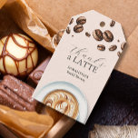 Etiquetas De Favor De La Ducha Bridal Gracias A Un<br><div class="desc">Muestra tu aprecio con estas etiquetas de favores "¡Gracias a Latte!", perfectas para regalos y eventos de ducha de novia. Con modernos diseños de café acuarela, estas elegantes etiquetas de café añaden encanto y elegancia a su celebración. Imprimidas con tarjetas de alta calidad, estas etiquetas favoritas para eventos personalizados son...</div>