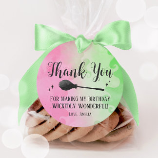 Etiquetas de Favor de la Ronda de Cumpleaños de Br