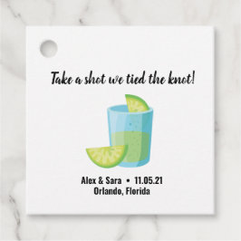 Etiquetas de favor personalizadas