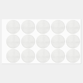 Etiquetas de Favor Personalizadas de Lujo en Plata