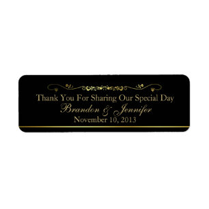 Etiquetas de favoritos de boda personalizadas en n