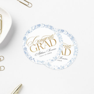 Etiquetas de Felicitación para Graduados de Toile