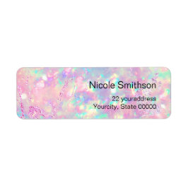 etiquetas de fondo de opelo rosa brillante