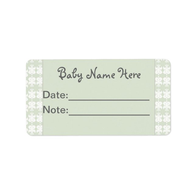 Etiquetas de frasco (Frente)