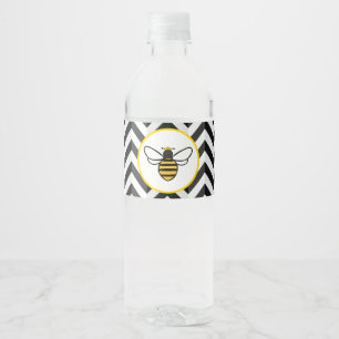 Etiquetas de frasco de agua de Baby Shower Ba-Bee