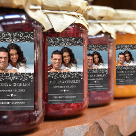 Etiquetas de Frasco de Miel Jalea Foto Frasco de B