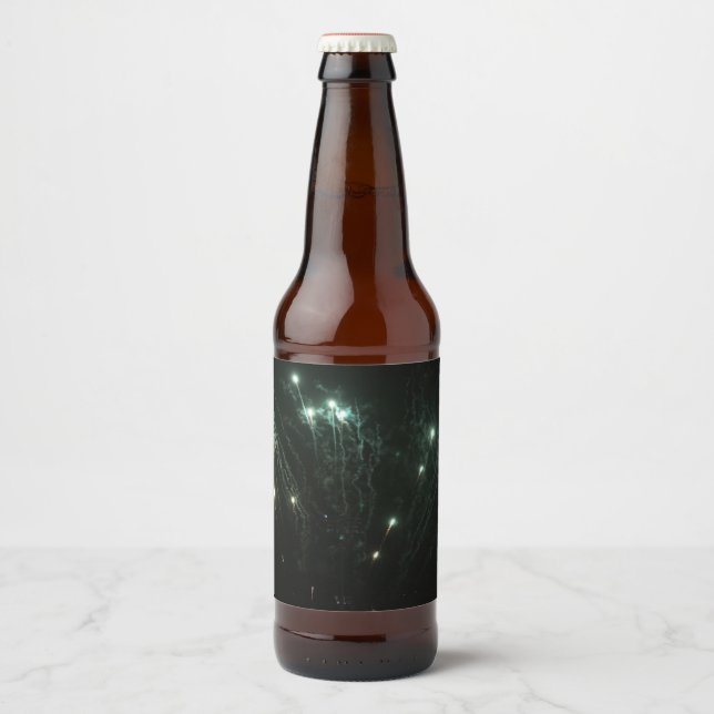 Etiquetas de frascos de fuegos artificiales (Anverso)