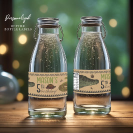 Etiquetas de frascos de la fiesta de cumpleaños de