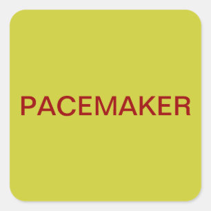 Etiquetas de gráfico médico marcapasos