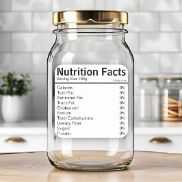Etiquetas de Información Nutricional de Alimentos