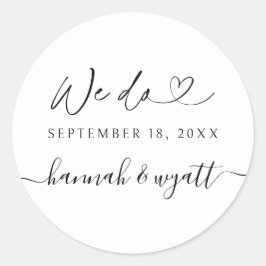 Etiquetas de Invitación de Boda Boho We Do Envelop