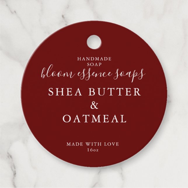 Etiquetas de jabón (Anverso)