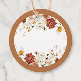 Etiquetas de jugo de bar Mimosa, Naranja de óxido,