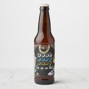 Etiquetas de la botella de Hip Hop {muchacho} Baby