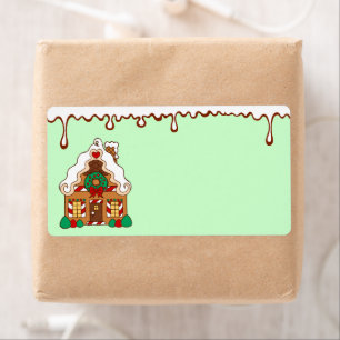 Etiquetas de la casa de Gingerbread