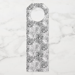 Etiquetas de la colgadora de la botella