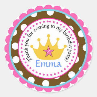 Etiquetas de la Corona de la Princesa