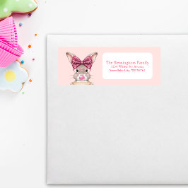 Etiquetas de la dirección de devolución de conejit